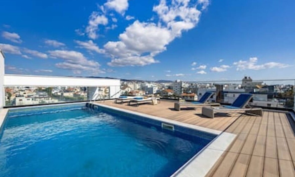 Limassol Apartment | 201 Sfiggos - Large Balcony & Shared Rooftop Pool