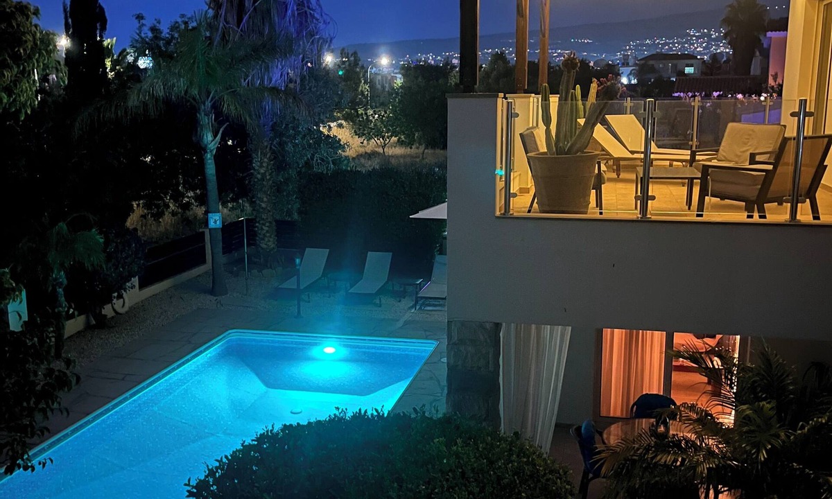 Pegeia Villa | 3 bedroom , 2 Bathroom Villa With Sea Views And Private swimming Pool, central.