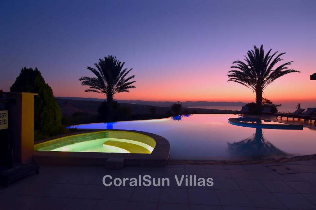 Argaka Villa | Amazing Luxury Villa, Enormous Heated Pool Jacuzzi, Gym, Games Room In Paphos,