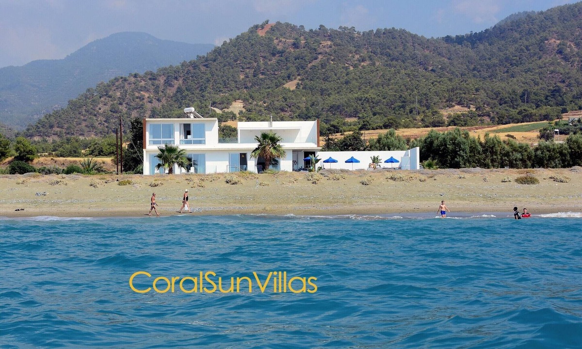 Latchi Villa | Beach Front Spectacular Villa, Pool face to the beach, VILLAS for GROUPS