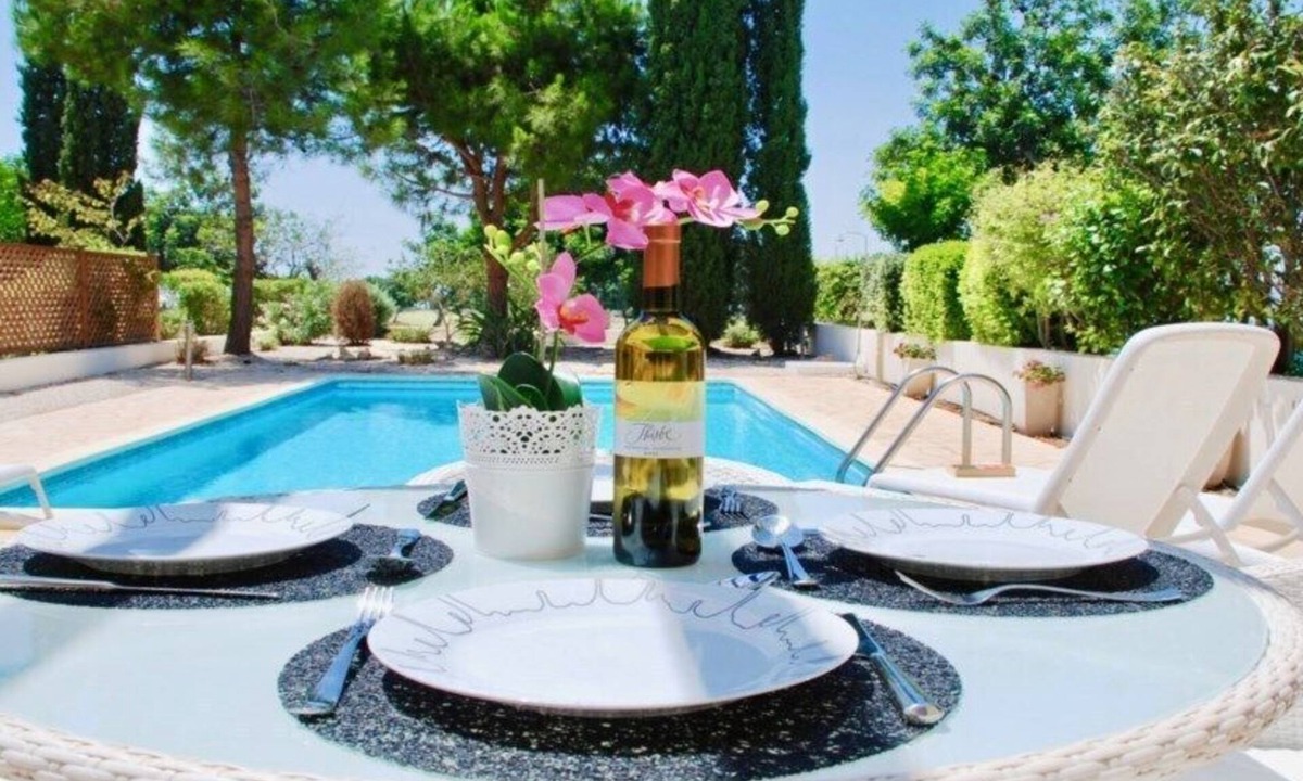 Aphrodite Hills Villa | Beautiful 2 Bedroom Villa Proteus HG29 with private pool and pretty golf course views, Short walk to resort village square on Aphrodite Hills