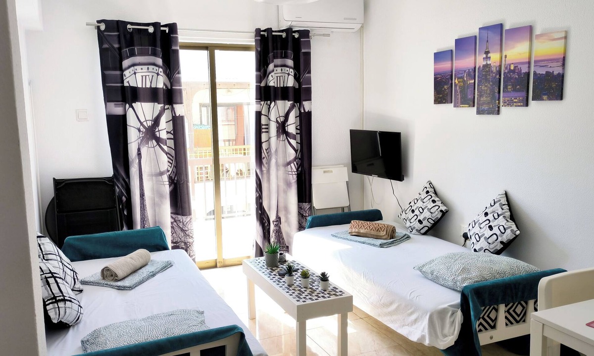 Ayia Napa Apartment | [Best Deal] 1-bedroom apartment, Sleep 5, in Ayia Napa Square with WiFi, AC