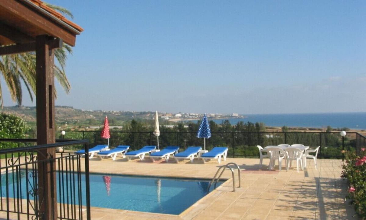 Pegeia House | Bungalow, en-suite, sea view, Coral Bay, pool, walking distance, parking