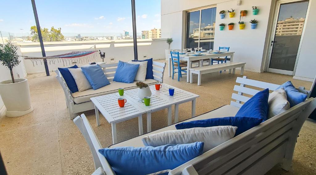 Larnaca City Centre Apartment | City Penthouse