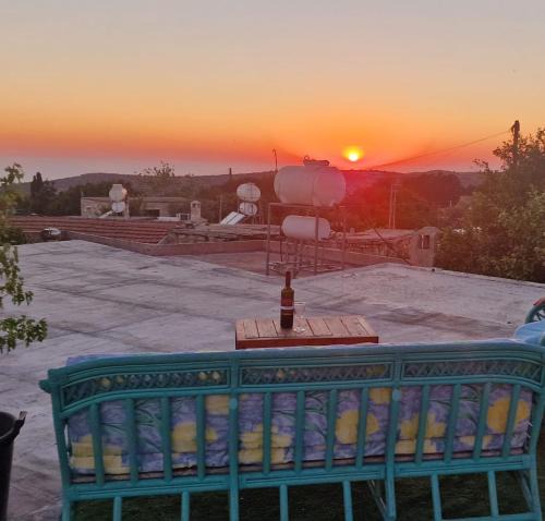 Pano Arodhes House | Cottage in Historic Village & Rooftop Sunset views