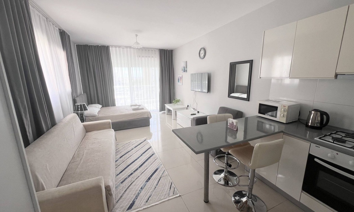 Trikomo Apartment | Cozy studio in peaceful Trikomo with fitness room, WiFi, AC