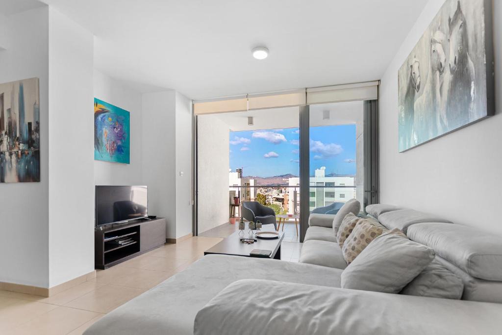 Acropolis Apartment | Glabur Stays - The Nicosia Elite - Exceptional Top Floor Apartment Nicosia City, Welcomes U!