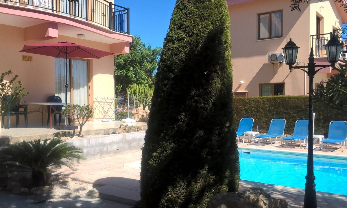 Pissouri Villa | Kapsalia Villas In Walking Distance From Village Square With Sea &mountain views