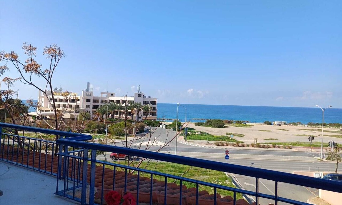 Paphos Apartment | Kings Palace: Large 2BR Apt | Opp. Beach | Pool