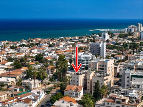 Larnaca City Centre Apartment | Large apartment close to Finikoudes Beach with 2 balconies