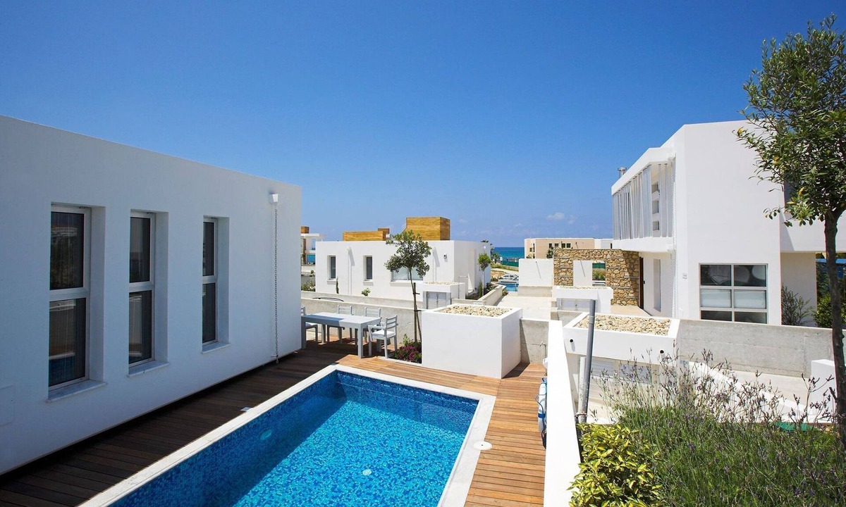 Paphos Villa | Luxury Cyprus Villa | Marine Villa | Private Pool | Sea Front | 1 BDR | Paphos