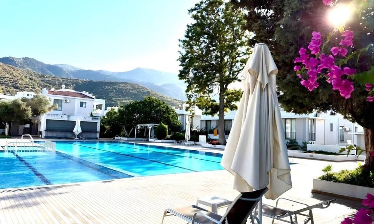 Karavas Apartment | Milos Park Homes | Modern 2BR Apartment with Pool