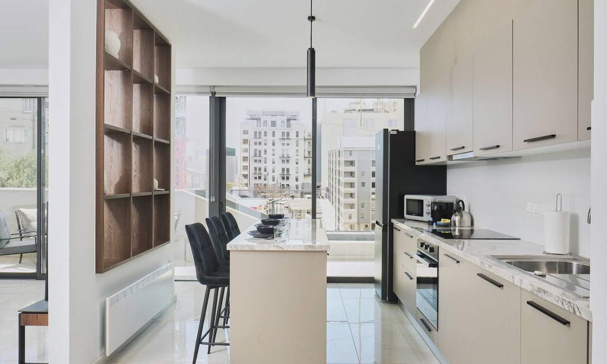 Nicosia Apartment | Modern 1BR W/Balcony in Central Nicosia