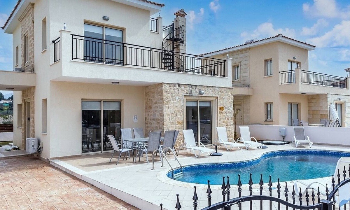 Polis Villa | Modern Family Villa, A/C, Private Pool, First Floor Terrace - Ideally Located Between Polis & Latchi