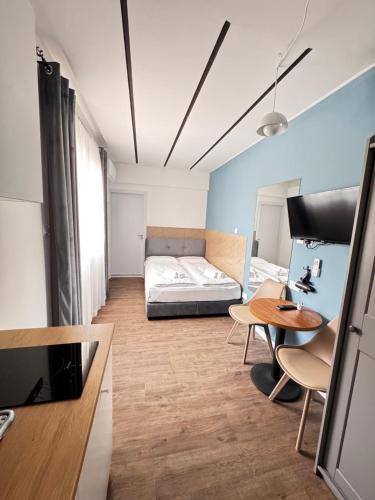 Limassol Apartment | Modern Studio 7 private Kitchenette and Bathroom