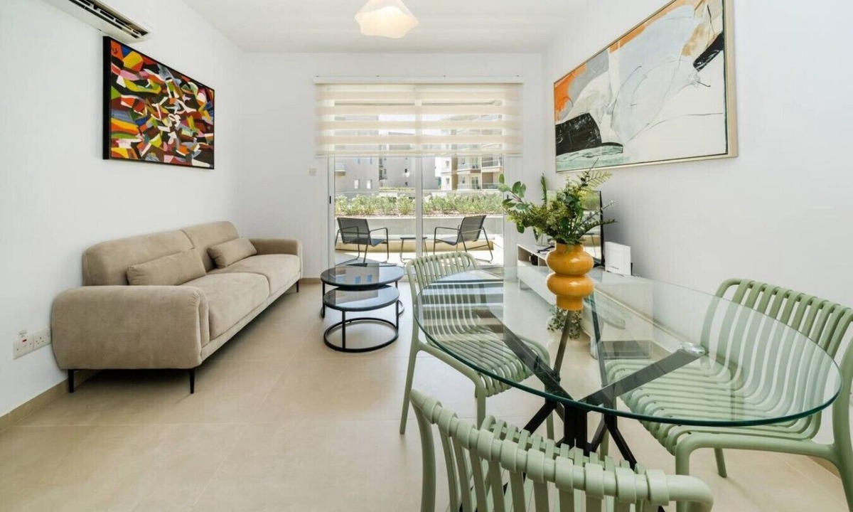 Aglantzia Condo | New 1 bedroom flat next to university