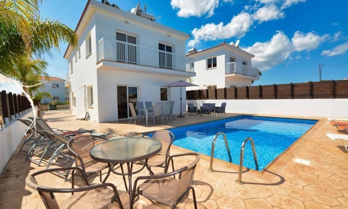 Ayia Napa Villa | Nissi Villa Gintare 4 Bedroom with Private Pool in Agia Napa