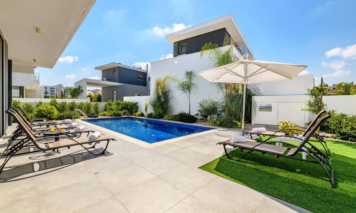 Protaras Villa | Olivine Waves Villa - Charming Protaras Centre Getaway