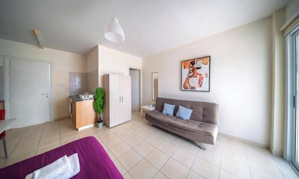 Peyia Town Apartment | Peyia Pearl 23 – Sea View Studio w/Large Veranda