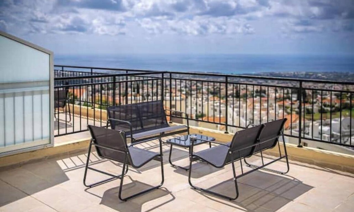 Peyia Town Apartment | Peyia Pearl 27 – Sea View Studio w/Large Veranda