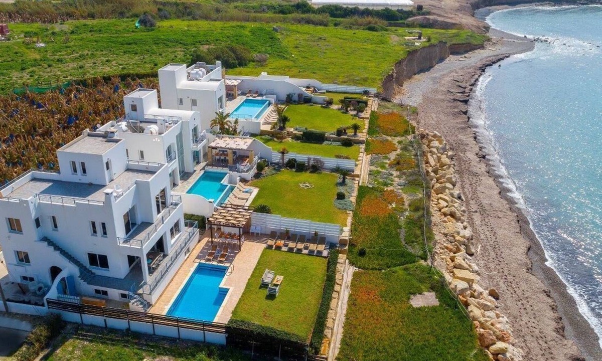 Kissonerga Villa | Poseidon beach villa, waterfront, private, tranquil, romantic sunsets