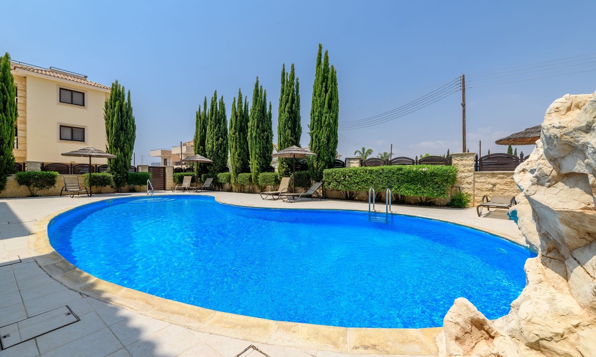 Pyla Apartment | Pyla - Beautiful Private Roof Top Terrace overlooking Pool, coastal & mountains