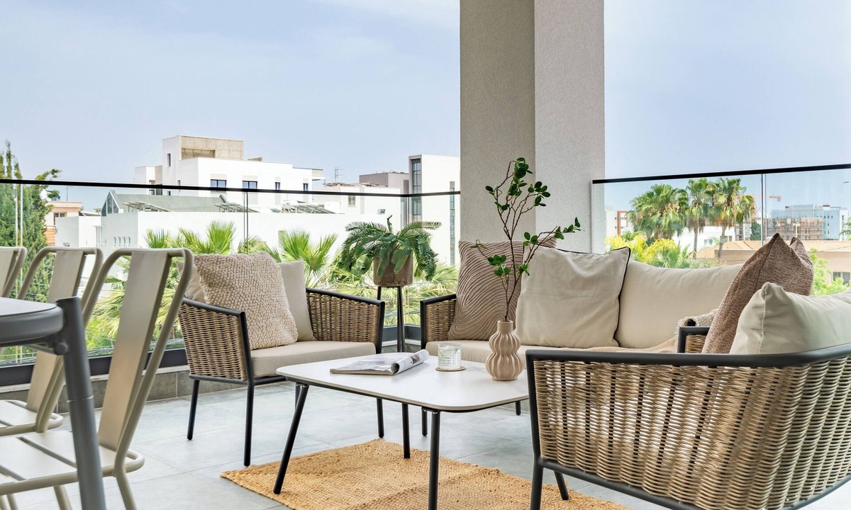 Agios Athanasios Apartment | Sanders Evolution 2 - Sweet 2-Bdr Apt with Balcony
