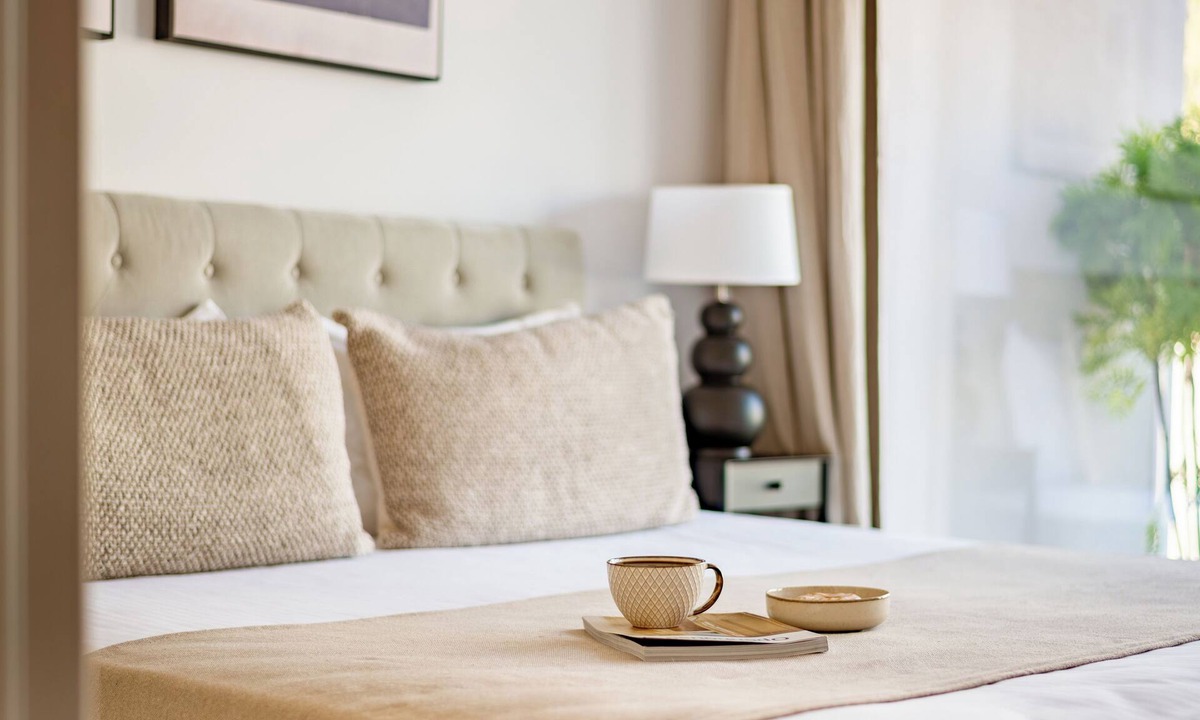 Agios Tychon Apartment | Sanders River Plaza - Prime 2-Bdr Apt with Balcony