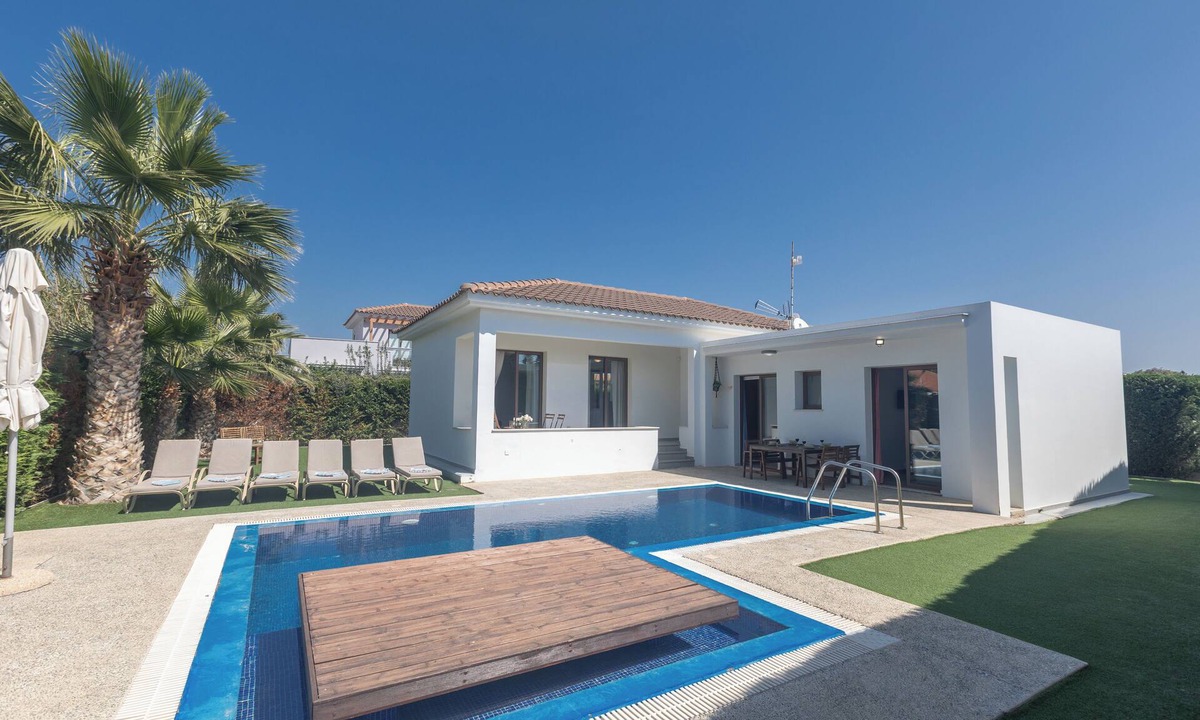 Ayia Napa Villa | Satin Villa I1, 3 Bed villa within 20o meters from the beach. Ayia Napa Center