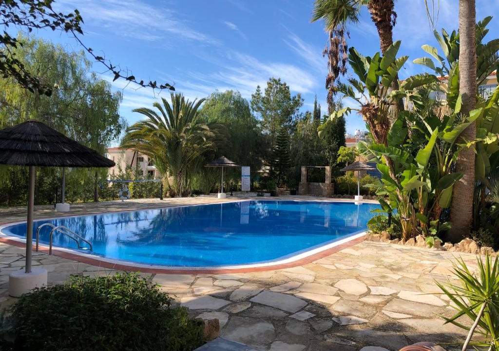 Peyia Town Apartment | Schönes 3 Zimmer Apartment, Meerblick, Pool, freies WLan