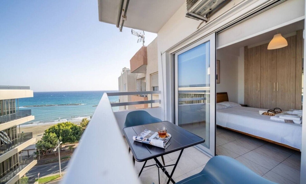 Neapolis Apartment | Seafront central 1 bedroom flat