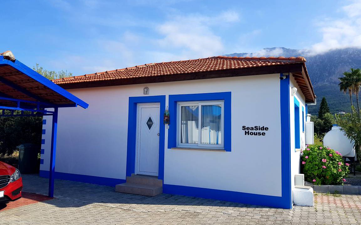 Kyrenia District House | Seaside House 2 Double Bedrooms With Spectacular Mountain Sea View