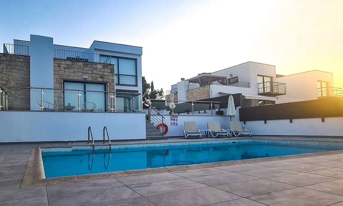 Latchi Villa | Spacious Villa in Neo Chorio, Panoramic Sea Views to Polis Chrysochous Bay, A/C & Private Pool!