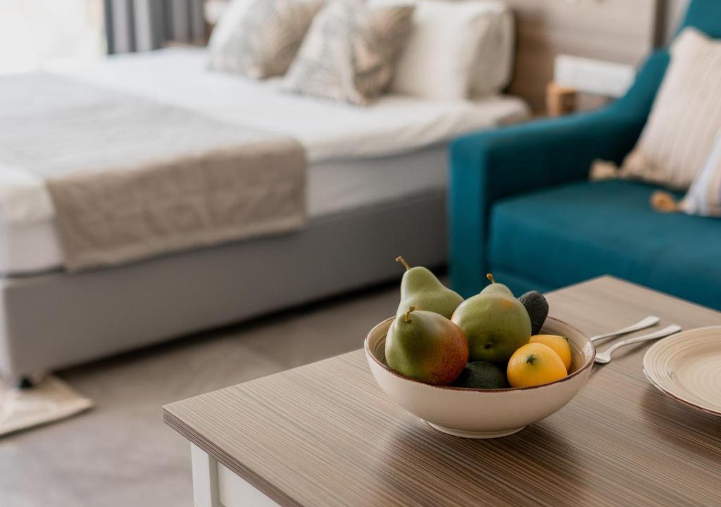 Ayia Napa Apartment | Studio apartment with balcony and pool view