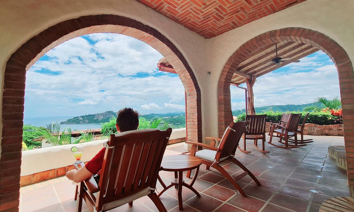 San Juan del Sur Villa | Stunning Ocean View and Mediterranean feeling Villa at Pelican Eyes.