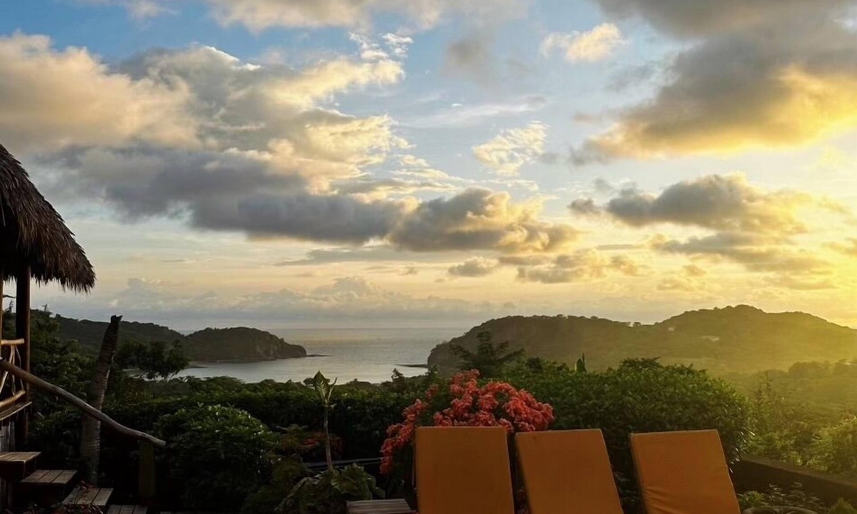 San Juan del Sur House | Stunning Sunset & Ocean Views in a private hillside escape.