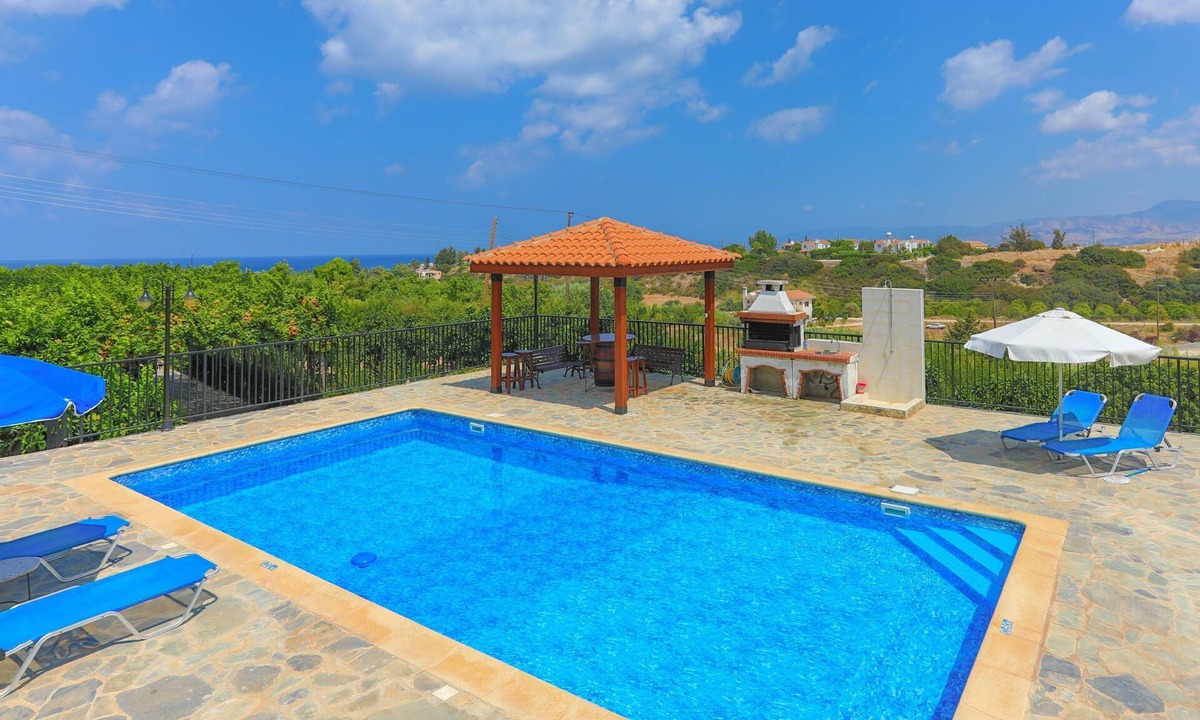Latchi Villa | Villa Aphrodite Latchi: Private pool, Sea views, A/C, WiFi