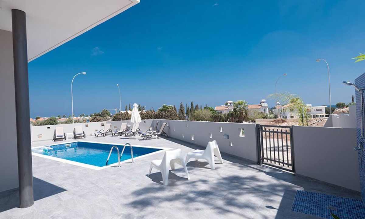 Protaras Villa | Villa Desi, Luxury and new 5BDR Protaras Villa with pool and stunning sea views