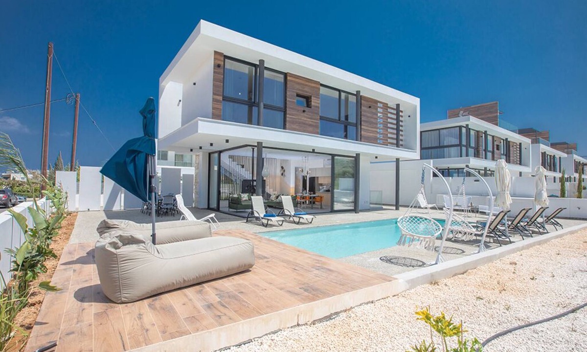 Protaras Villa | Villa Elvy, Stylish and New 4BDR Protaras Villa with Pool, Close to Fig Tree Bay