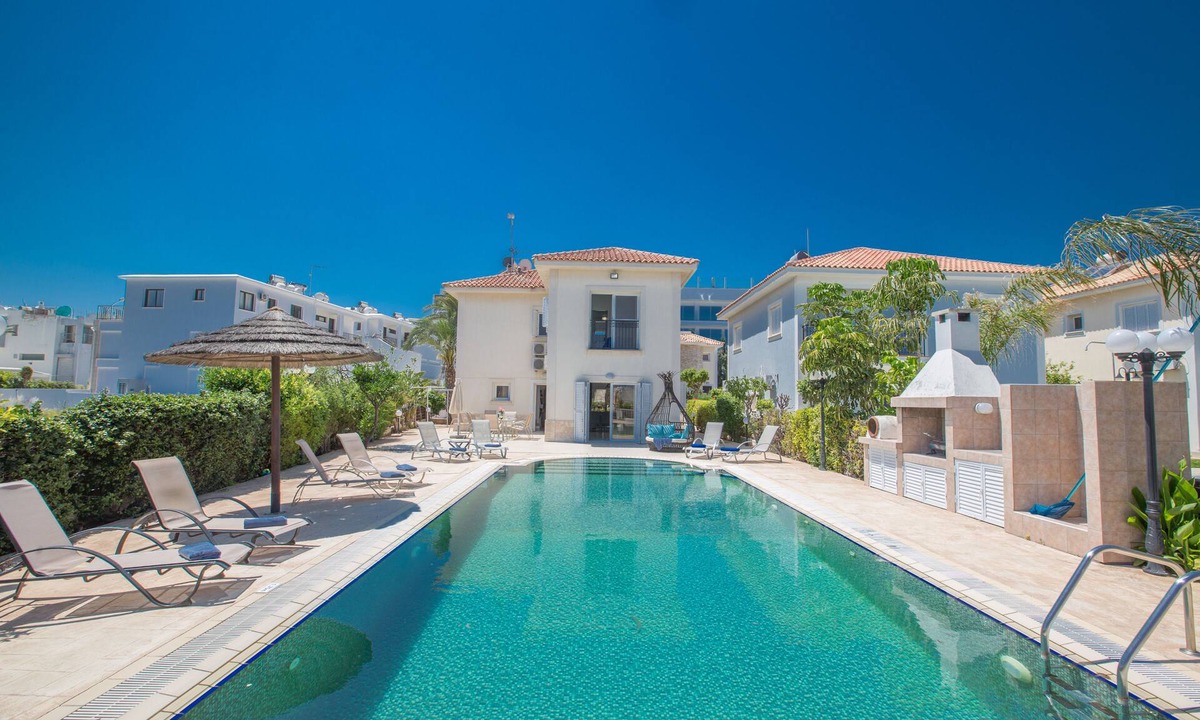 Protaras Villa | Villa Jazmin, Lovely 4BDR Protaras Villa with Pool,2 minute walk to Fig Tree Bay