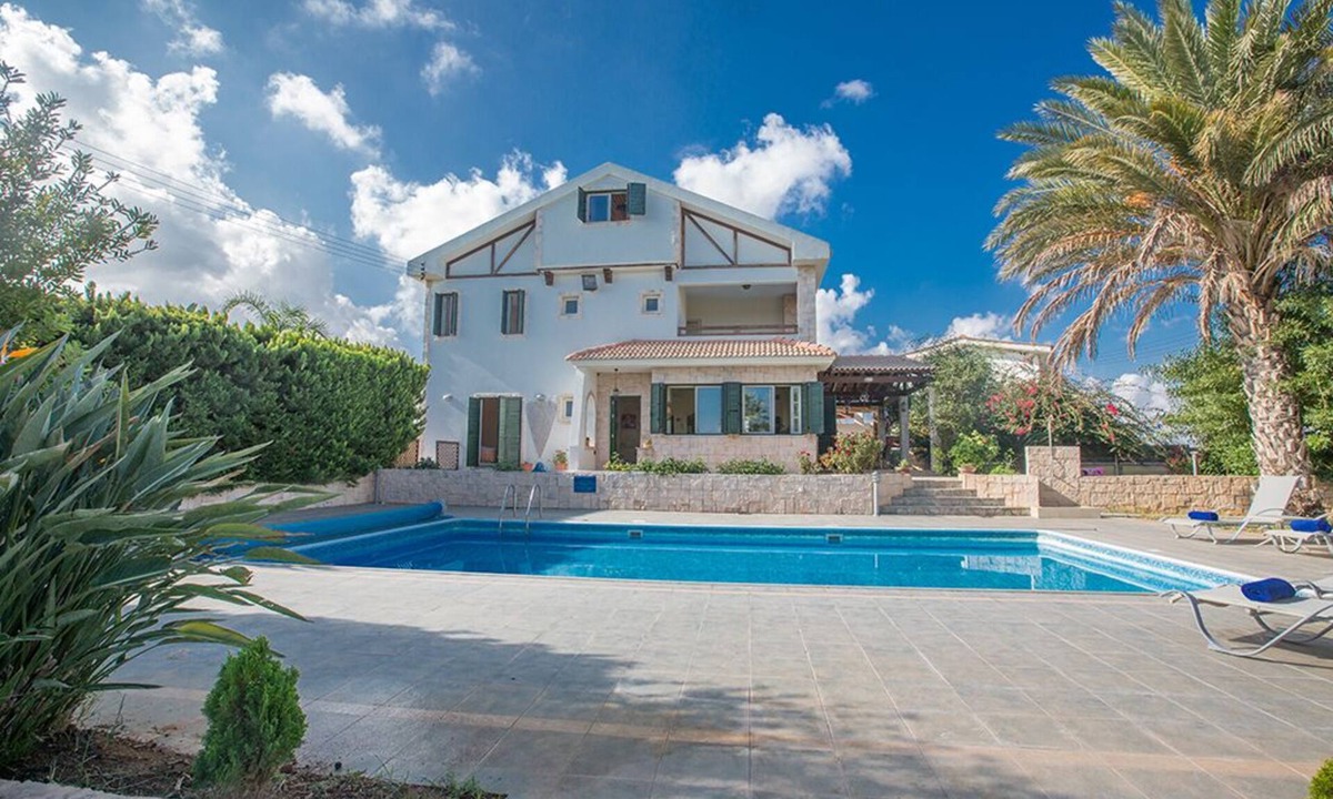 Paralimni Villa | Villa Joely, Stunning 5BDR Protaras Villa with Private Pool, Close to the Beach