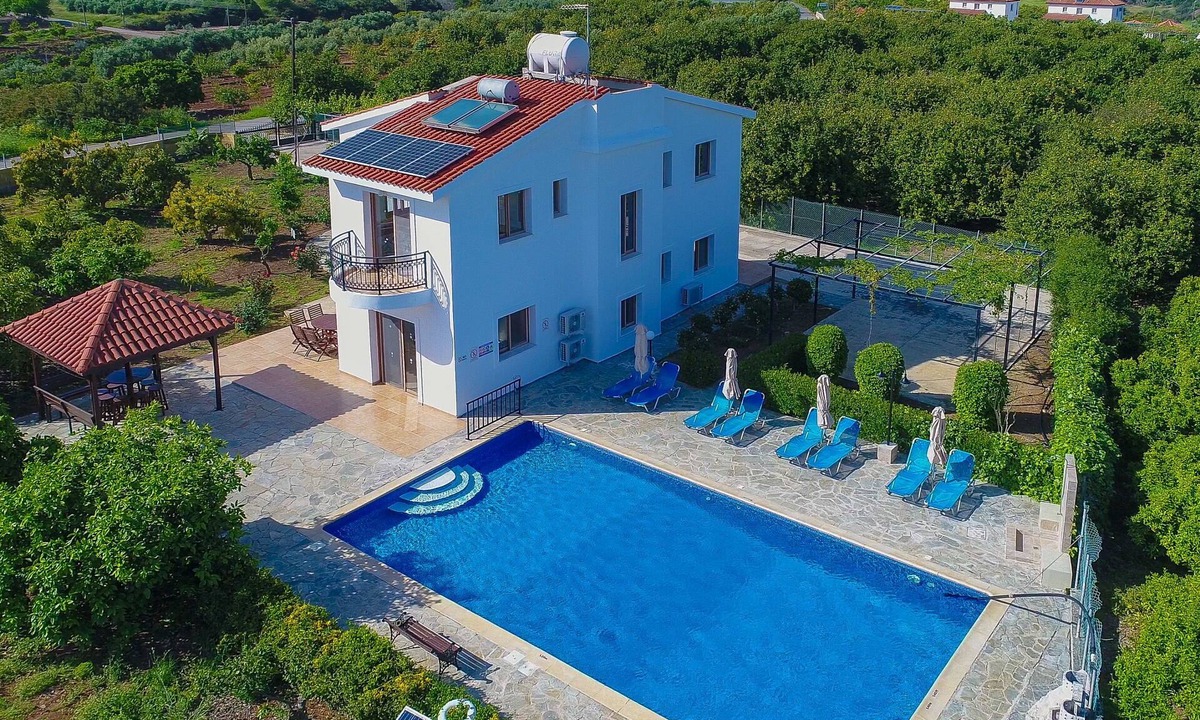 Latchi Villa | Villa Leda Finiki: Latchi secluded villa, pool, A/C, Wi Fi