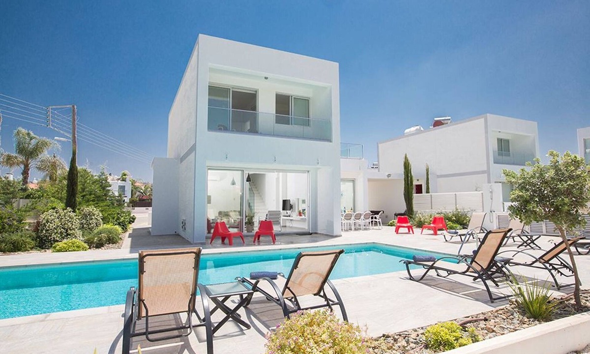 Protaras Villa | Villa Ochosto Chrysos - Stunning 5 Bedroom Protaras Villa - Close to Fig Tree