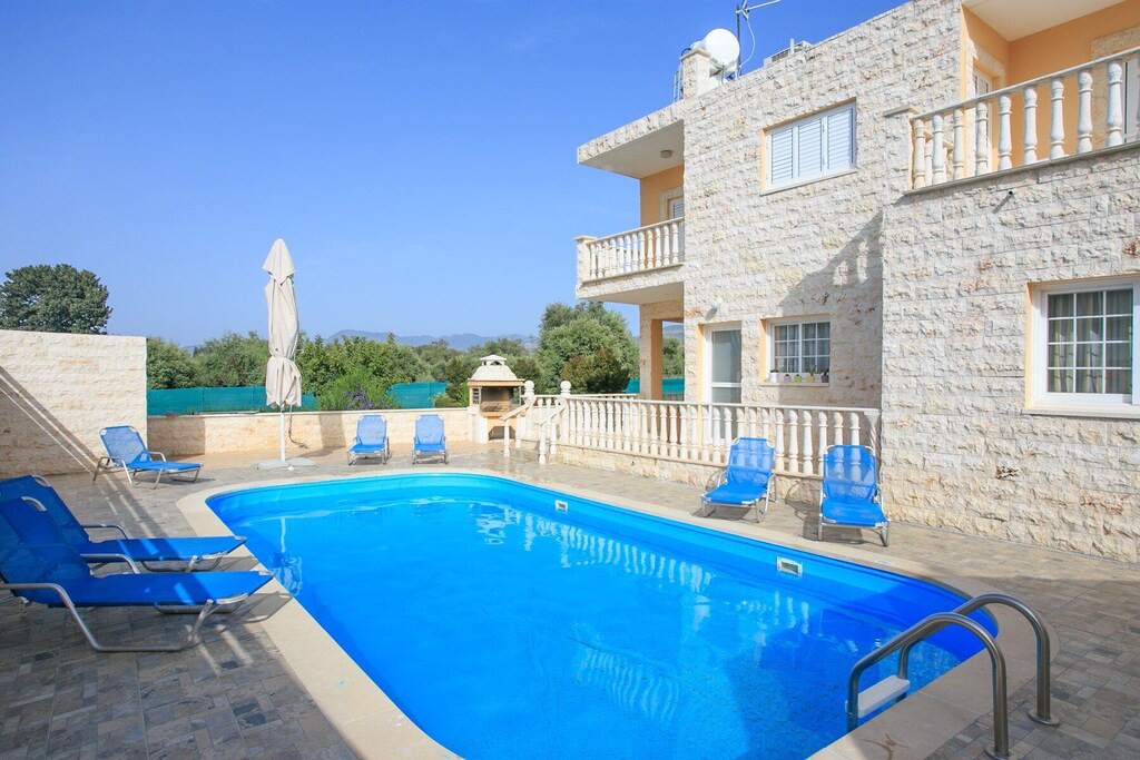 Prodromi Villa | Villa Prodromi: Large Private Pool, A/C, WiFi