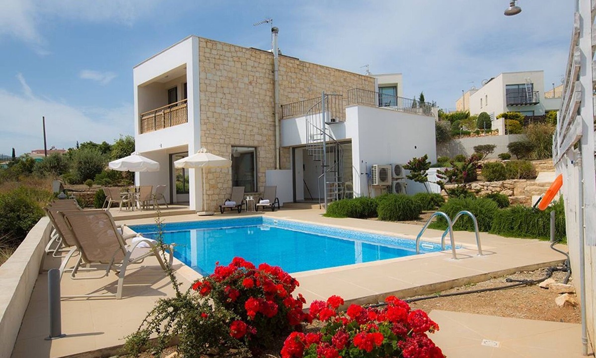 Latchi Villa | Villa Tavrou Enas - Stunning 3 Bedroom Latchi Villa with Pool with Panoramic