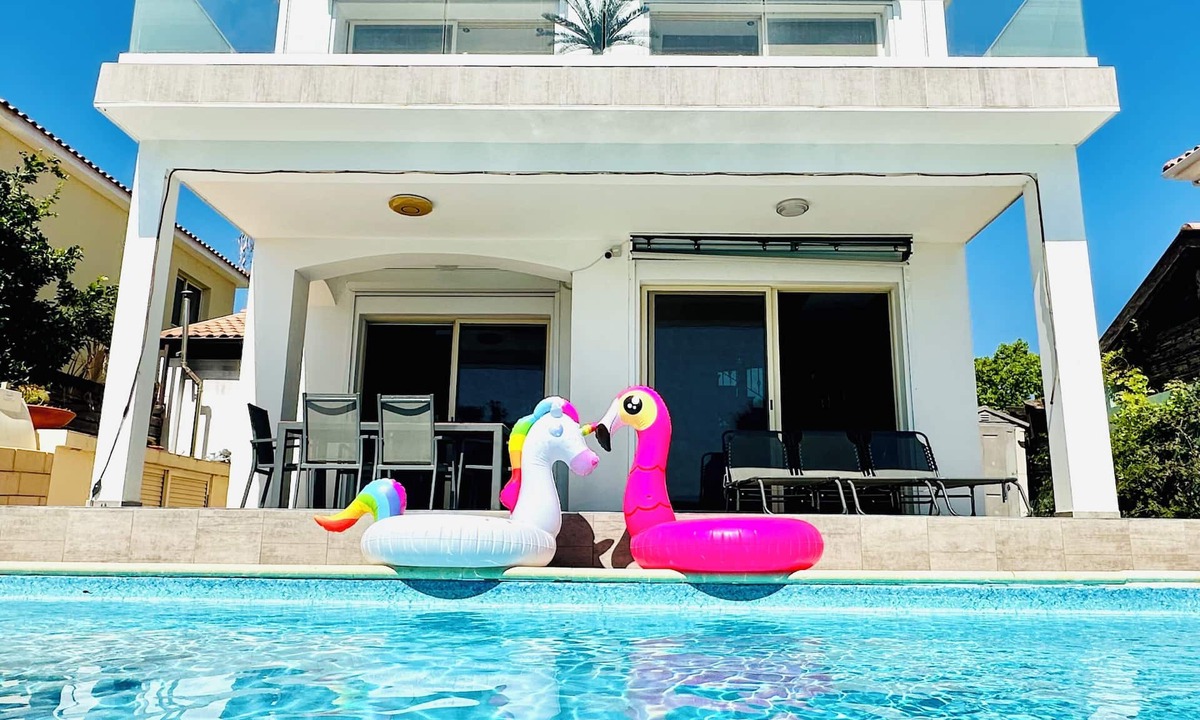 Pervolia Villa | Villa with pool with sea view and 300m walk to the sea