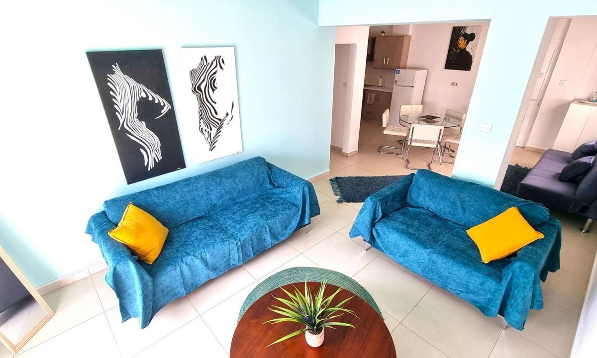 Larnaca City Centre Apartment | ZIKI - City Center: Your Urban Retreat- 100m to the beach