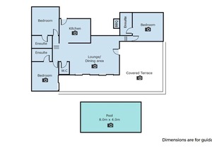 Attractive 3 bed villa with private pool