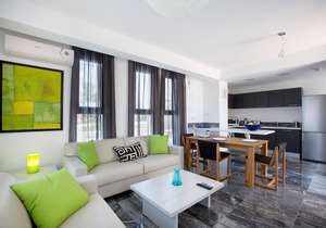 Luxury Cyprus Villa | Marine Villa | Private Pool | Sea Front | 1 BDR | Paphos
