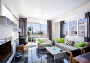 Luxury Cyprus Villa | Sea View Villa Cerulean| Private Pool | Sea View | 1 BDR.